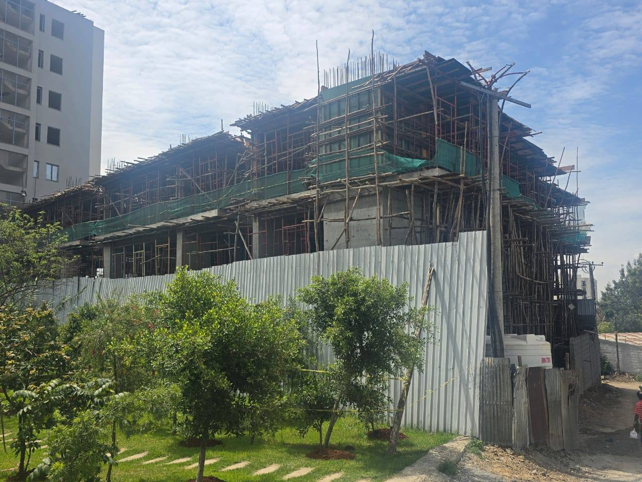 HIBR Apartment Association ongoing construction progress